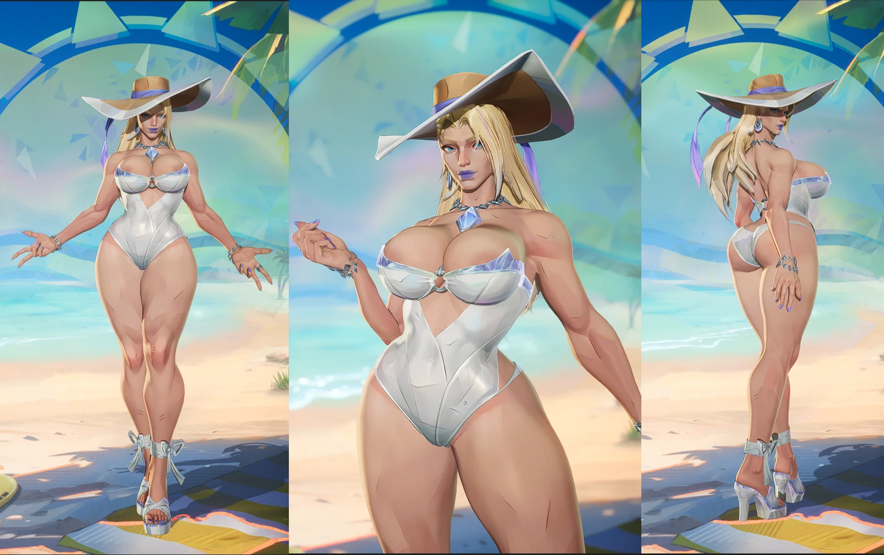 マーベルライバルズ Body Reshape Emma White Wave Queen mod