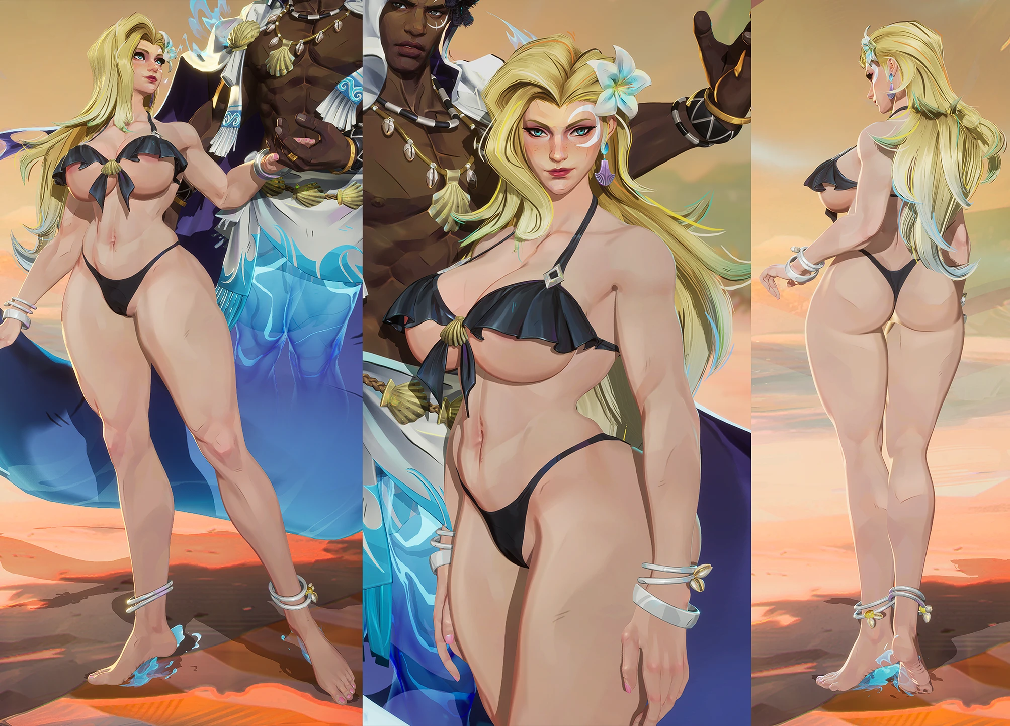 マーベルライバルズ Sexy Coastal Couple (Cloak & Dagger) mod