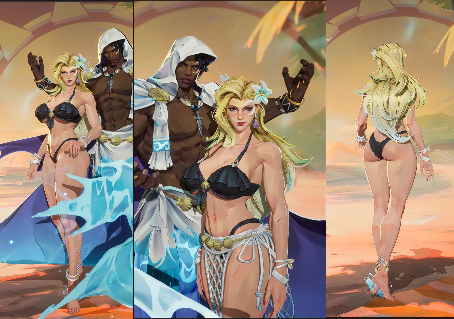 マーベルライバルズ Body Reshape Dagger Coastal Couple mod