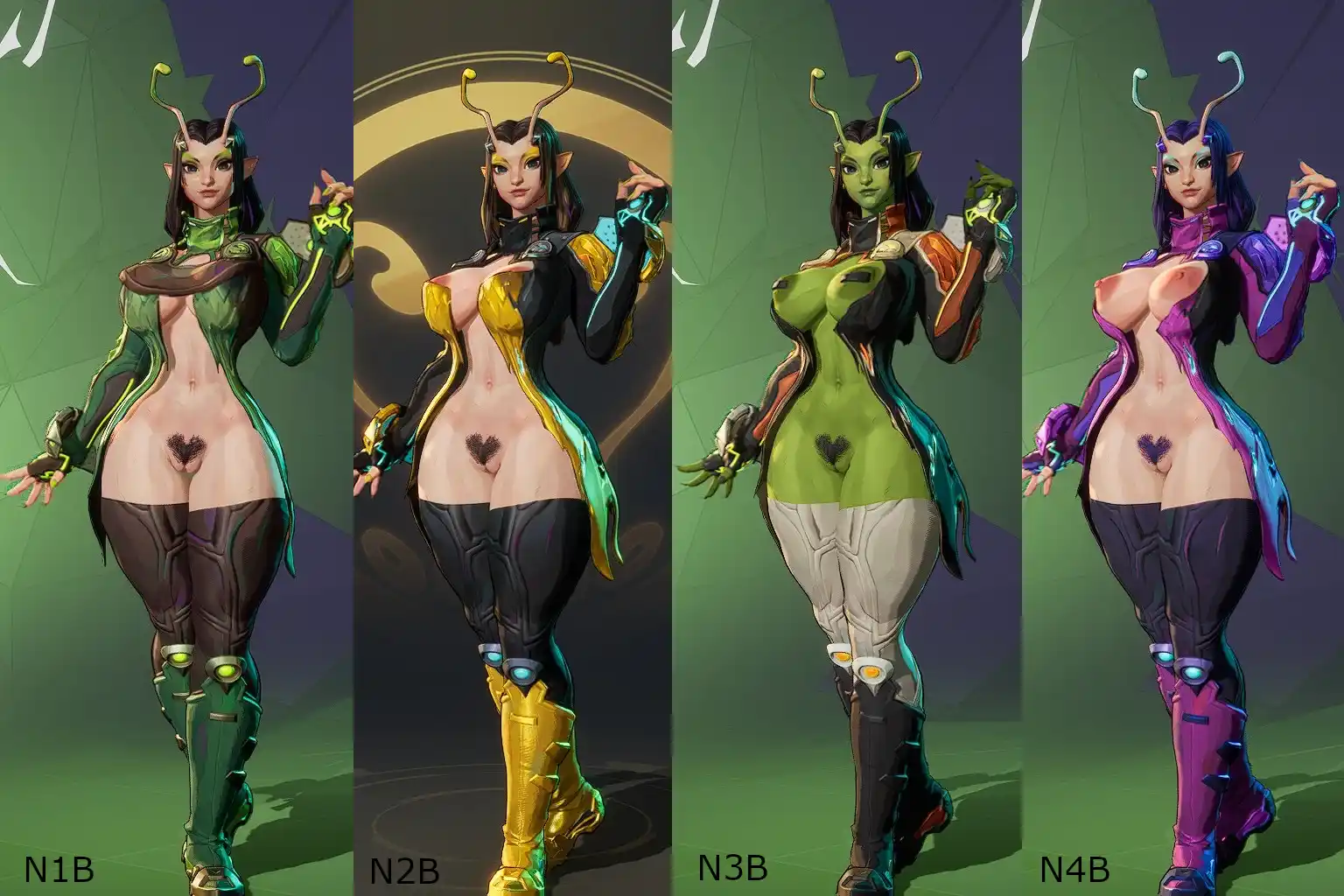 マーベルライバルズ Mantis Default NSFW mod