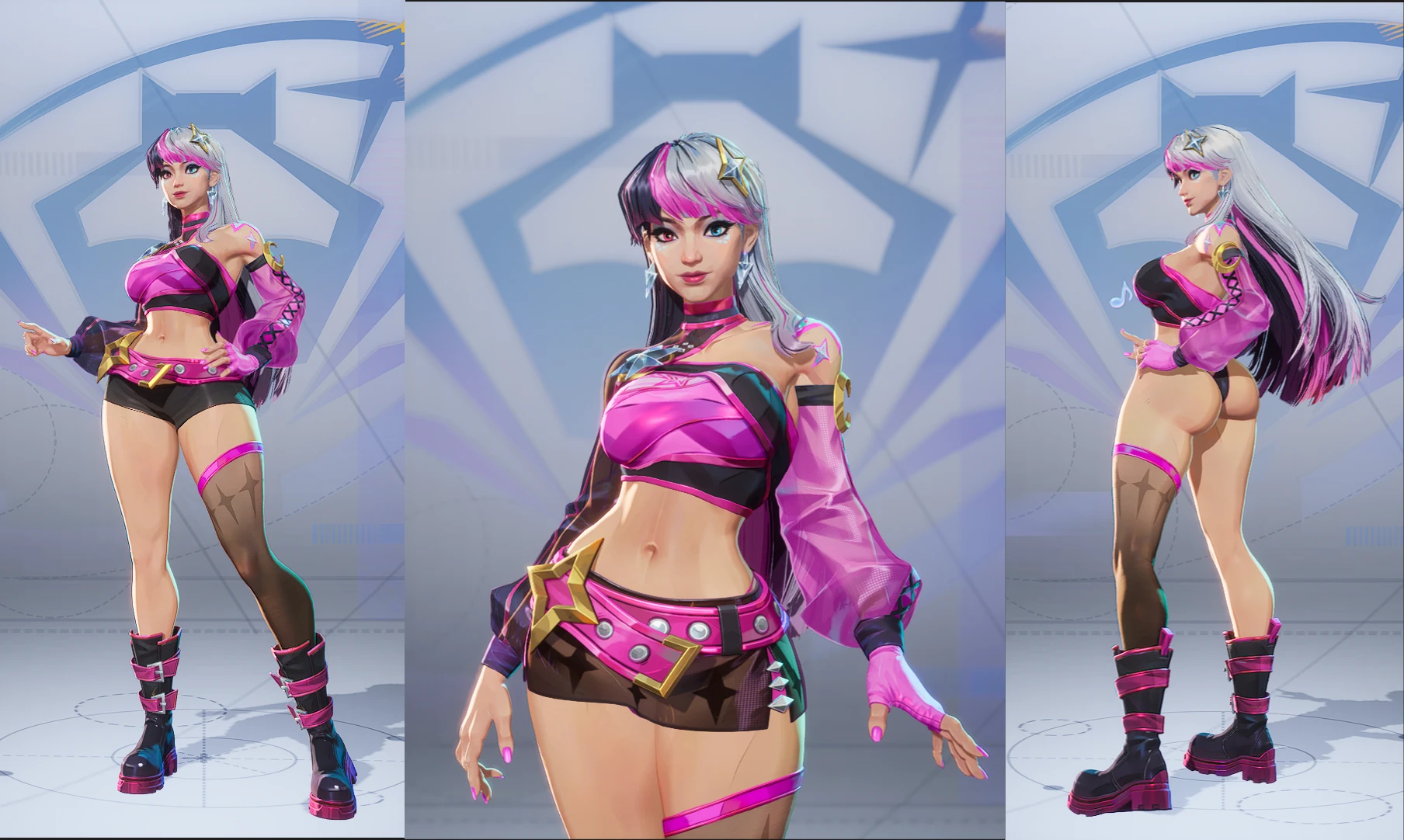 マーベルライバルズ Body Reshape Luna Carmine Cassette mod