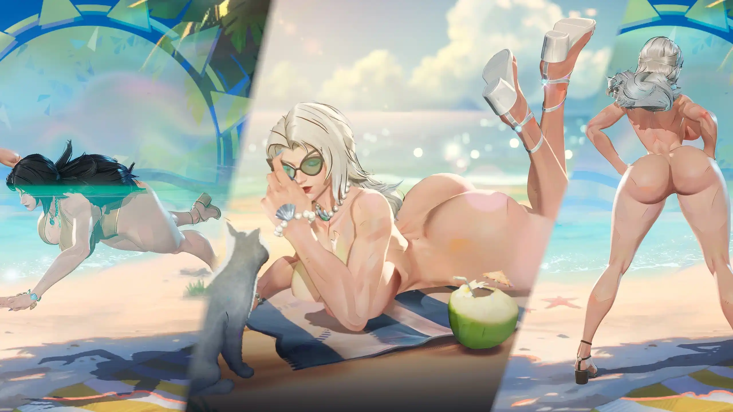マーベルライバルズ Thicc Black Cat (Coastal Cat) mod