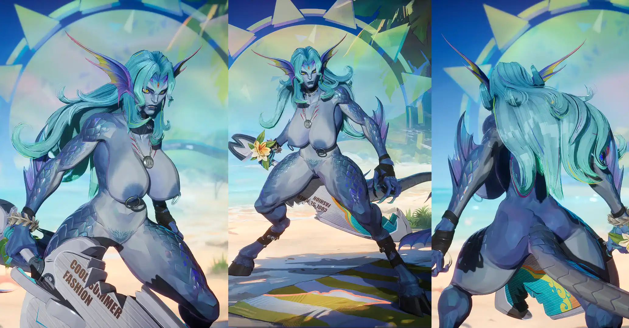 マーベルライバルズ Body Reshape Magik Darkchild Soul Surfer mod