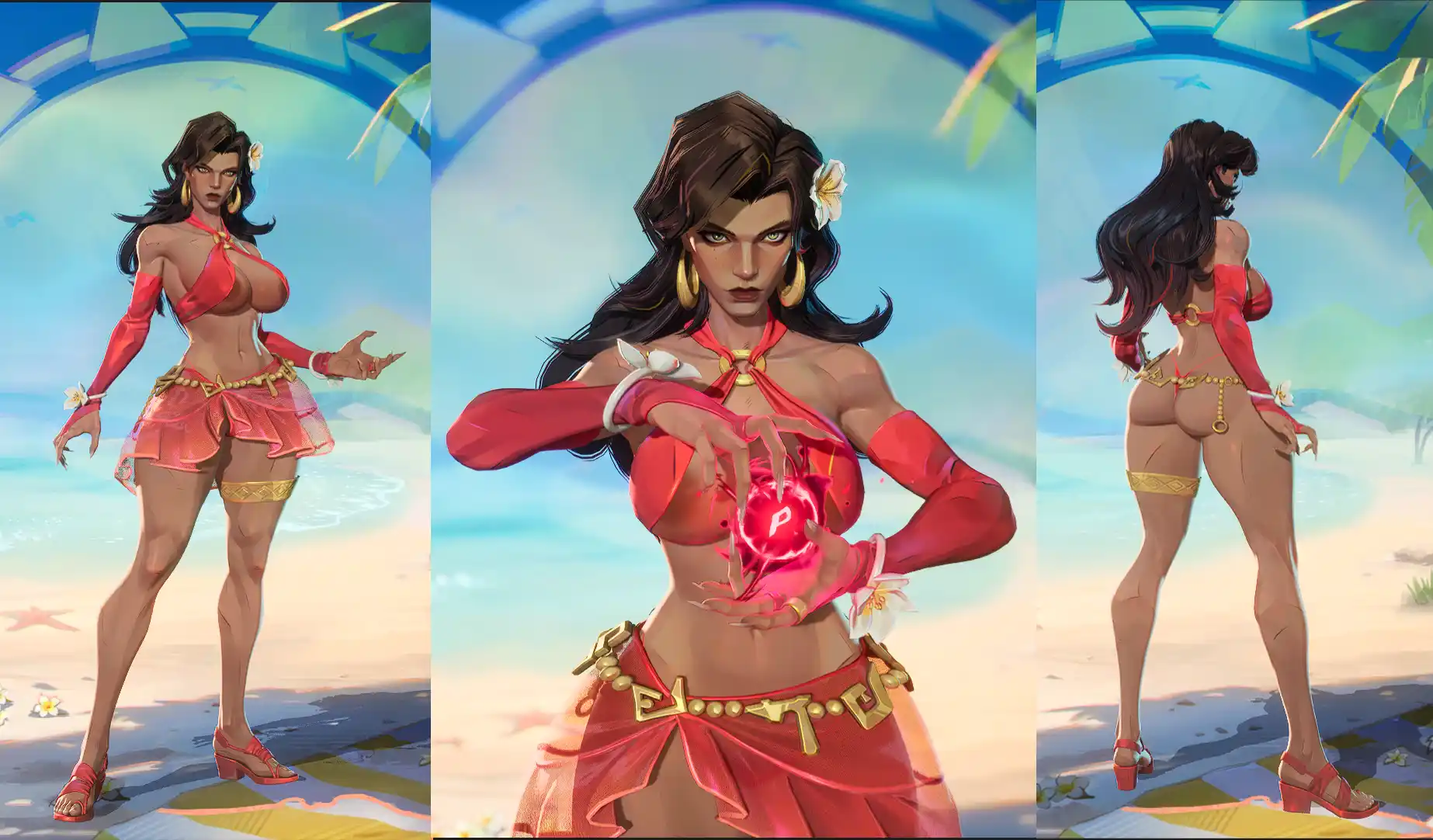 マーベルライバルズ Body Reshape Wanda Seaside Sorceress mod