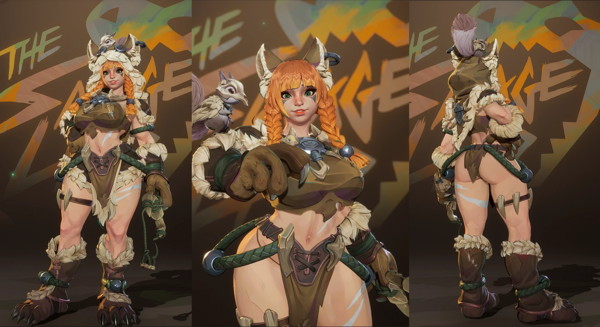 マーベルライバルズ Body Reshape Squirrel Girl Savage Squirrel mod