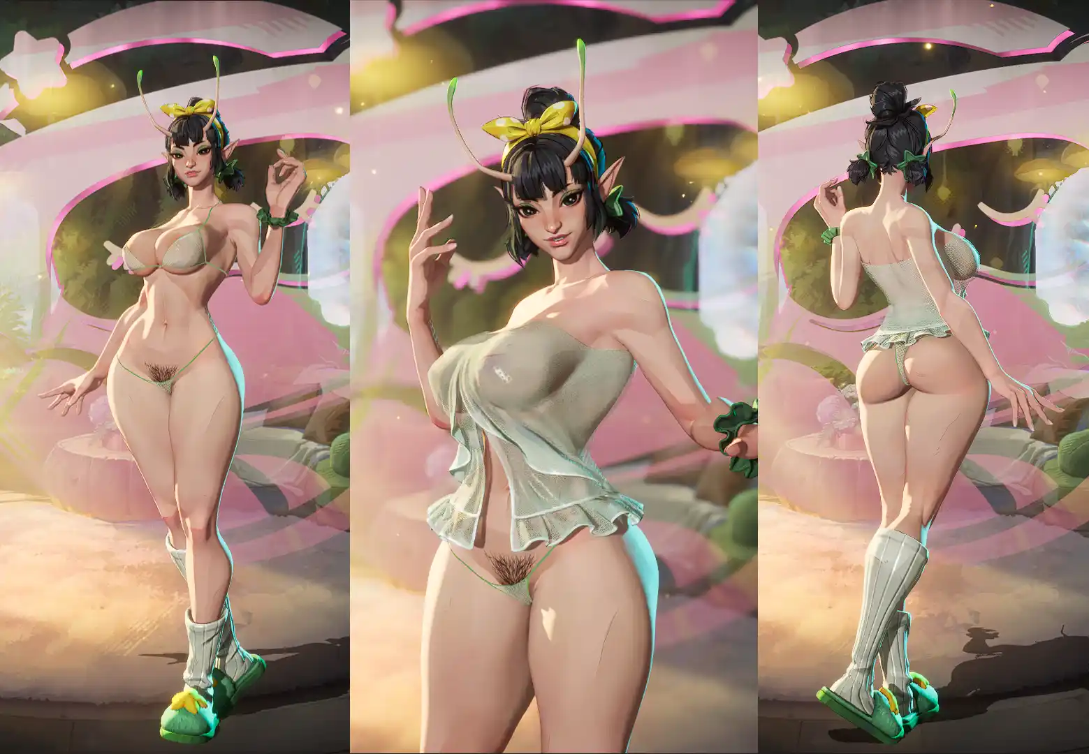 マーベルライバルズ Body Reshape Mantis Morning Dew mod