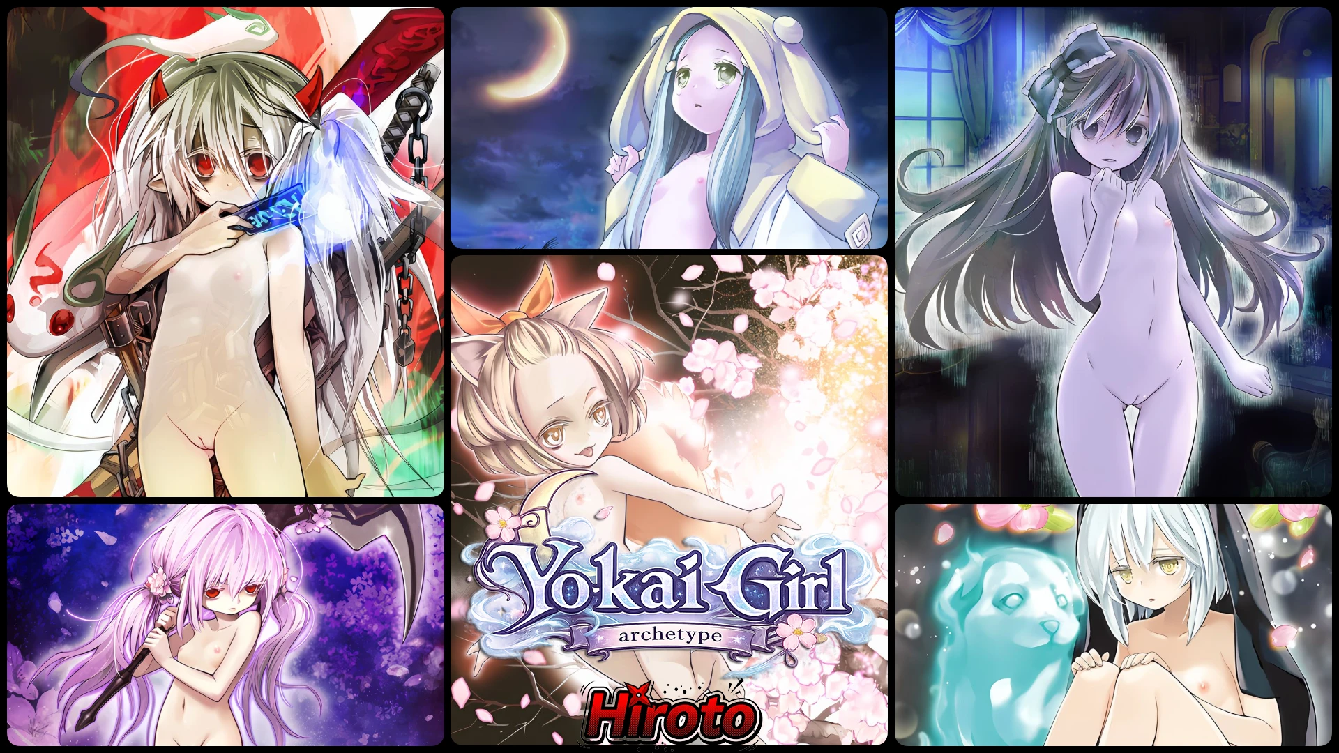 遊戯王マスターデュエル Yo Kai Girl Nude Art Cards mod