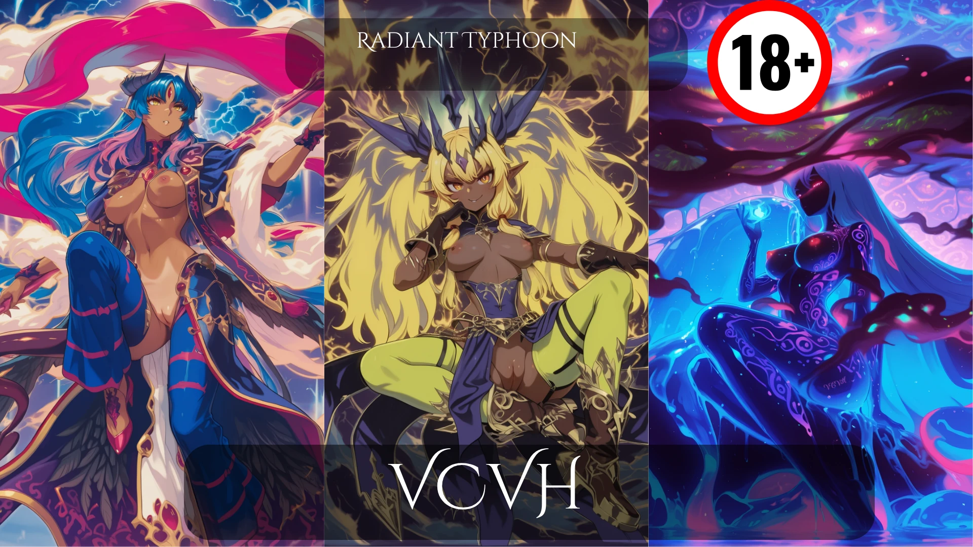 遊戯王マスターデュエル NSFW Radiant Typhoon Divine Friction Static Ecstasy Variant Vcvh mod