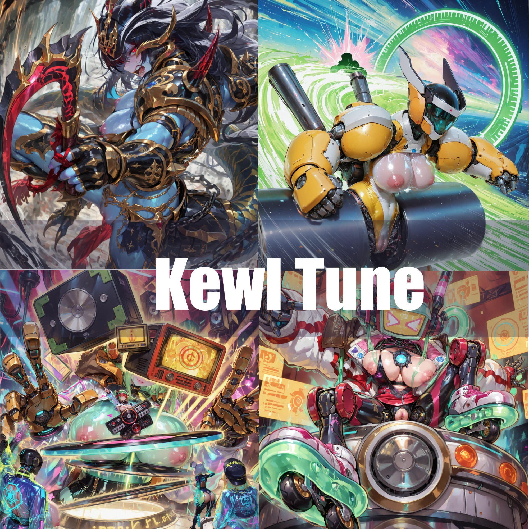 遊戯王マスターデュエル Kewl Tune NSFW Replacement With Zalen And Synchro Overtake mod