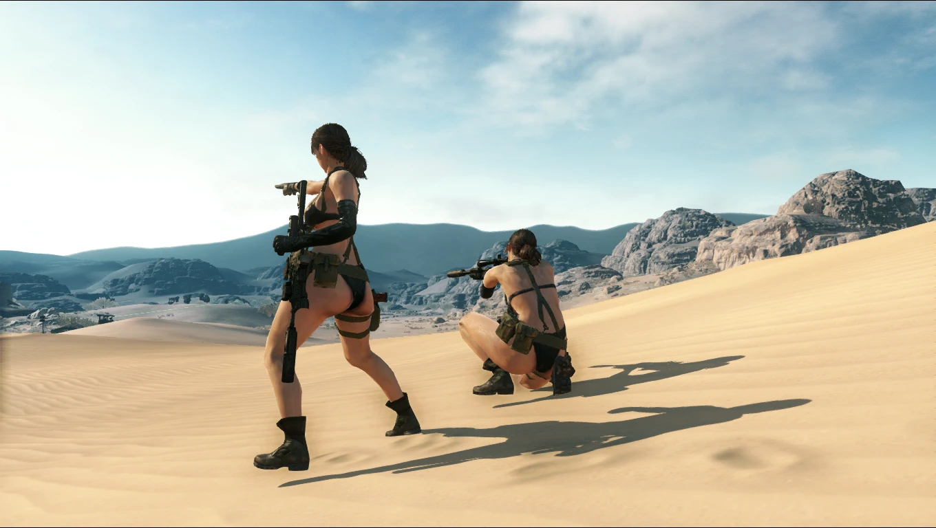 メタルギアソリッドV ファントムペイン Curvier Quiet mod