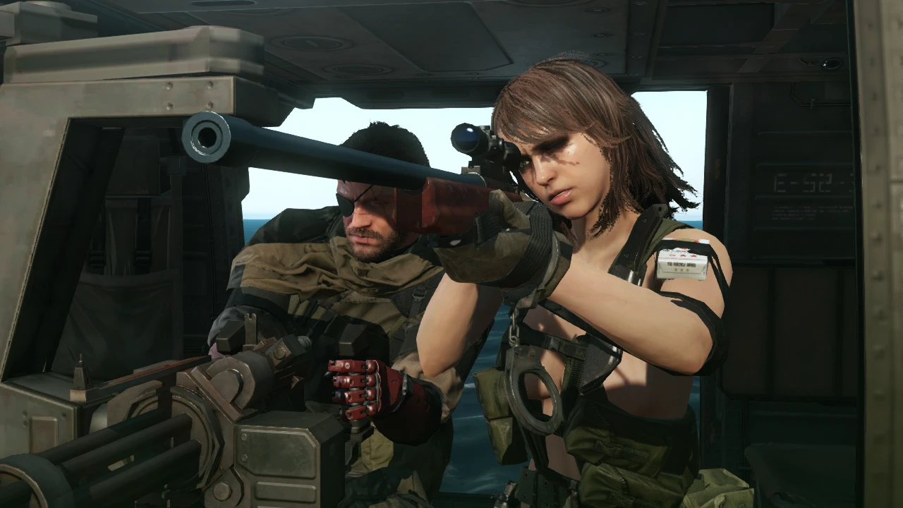 メタルギアソリッドV ファントムペイン Concept Art Quiet mod