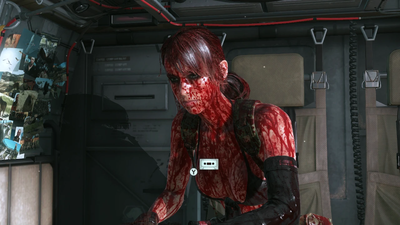 メタルギアソリッドV ファントムペイン Quiet FOB Outfits mod