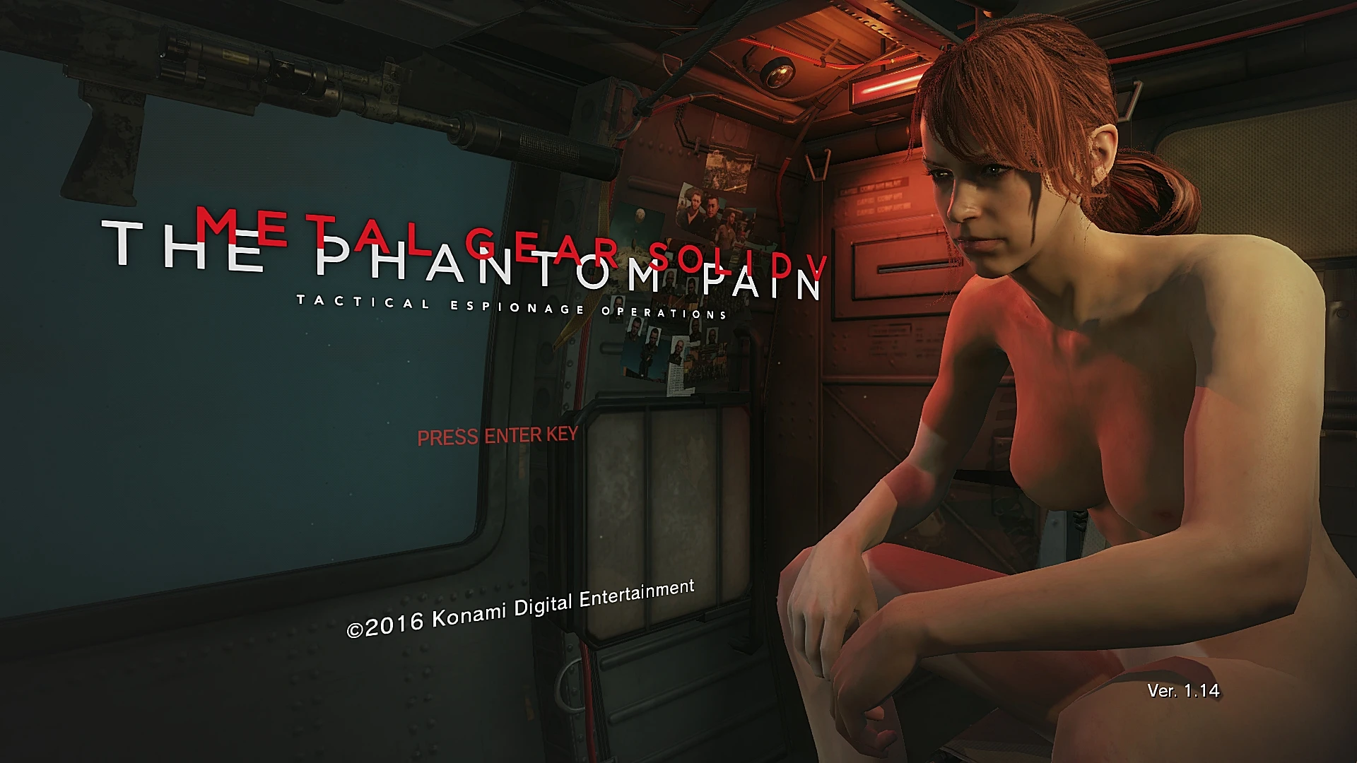 メタルギアソリッドV ファントムペイン Ace's Nude Quiet mod