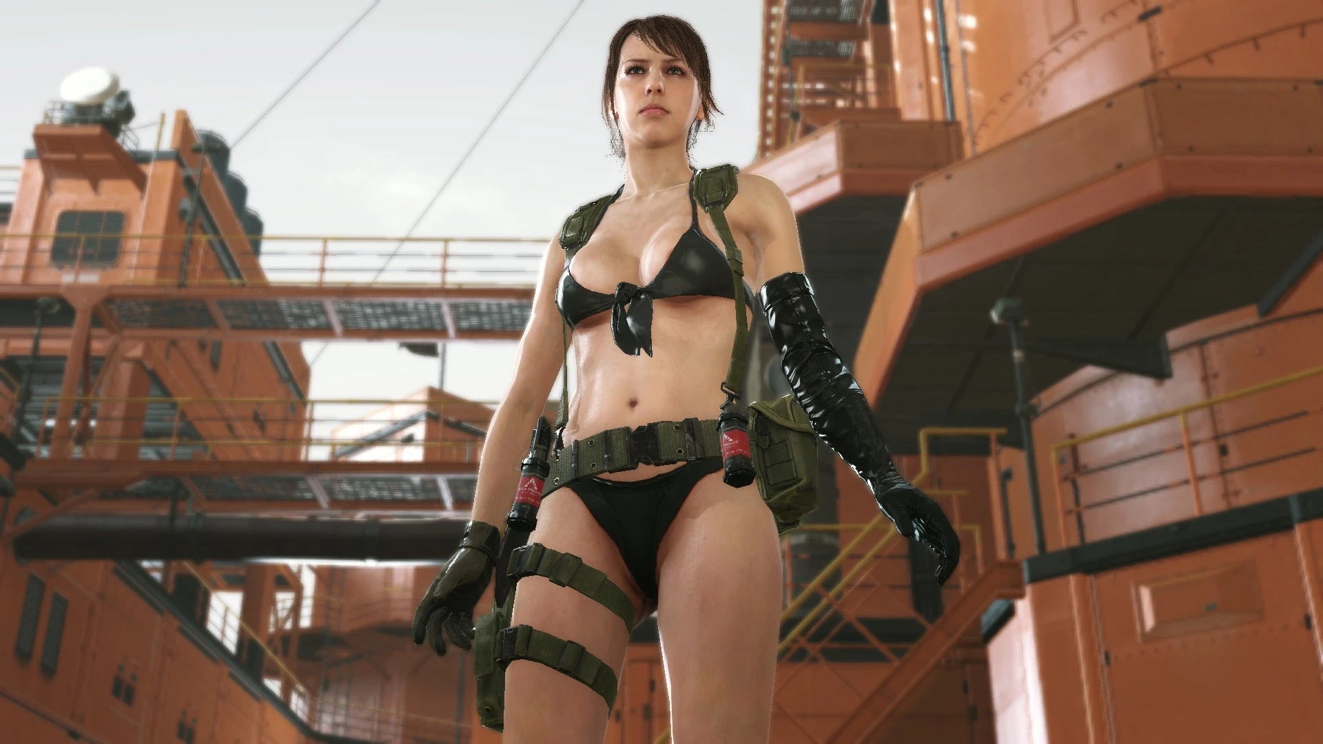 メタルギアソリッドV ファントムペイン No stocking for Quiet mod