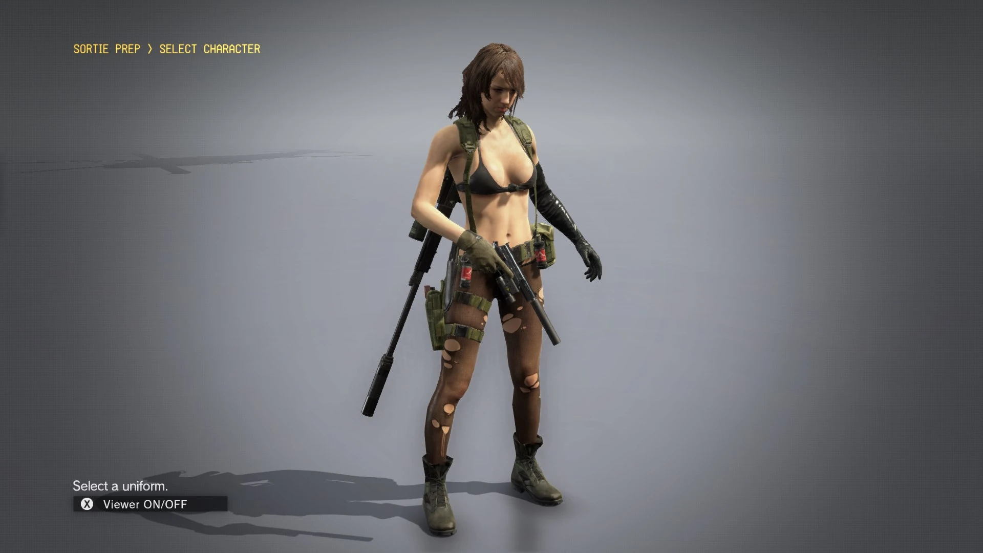 メタルギアソリッドV ファントムペイン Quiet Variation Pack v1.0 mod