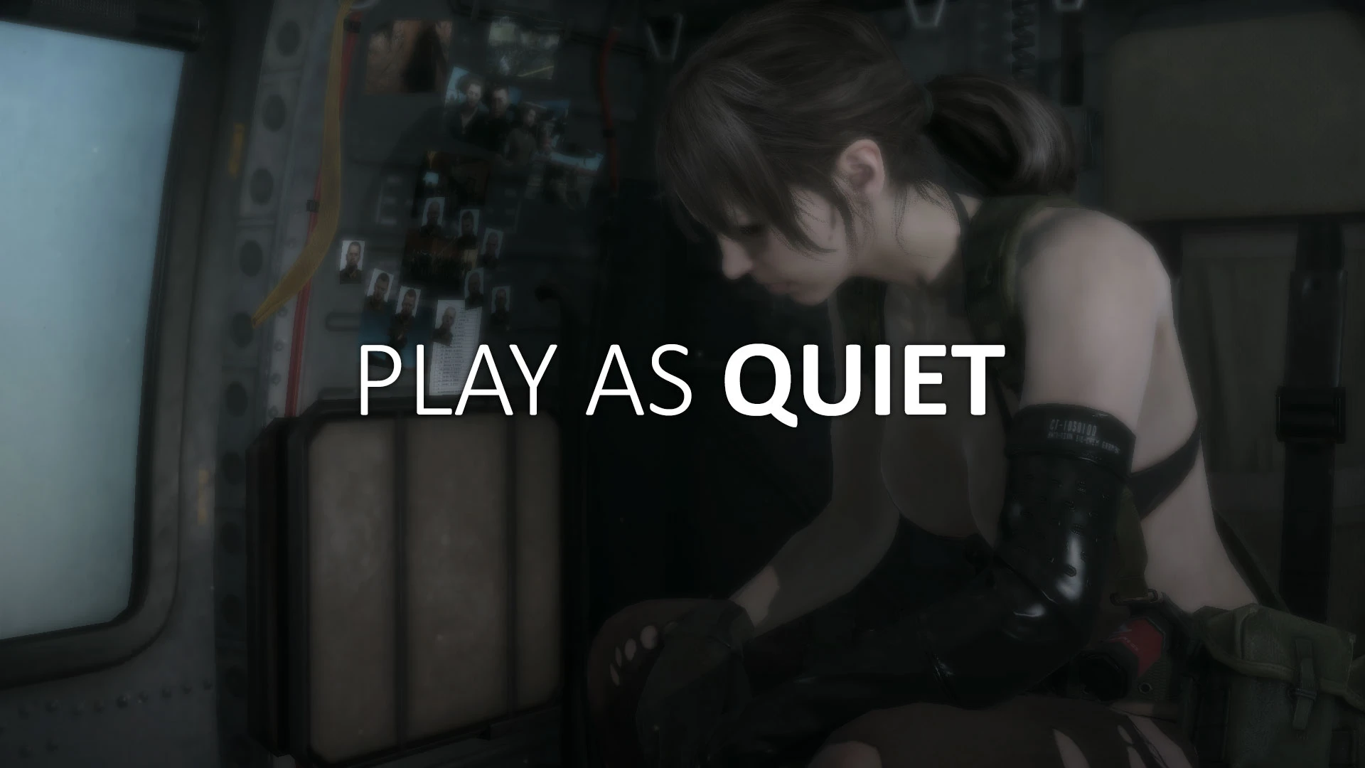メタルギアソリッドV ファントムペイン Play As Quiet mod