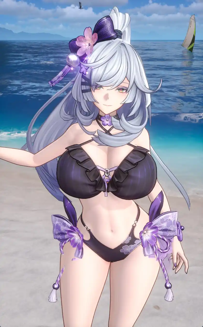 残虹 Zankou Swimsuit Edit mod