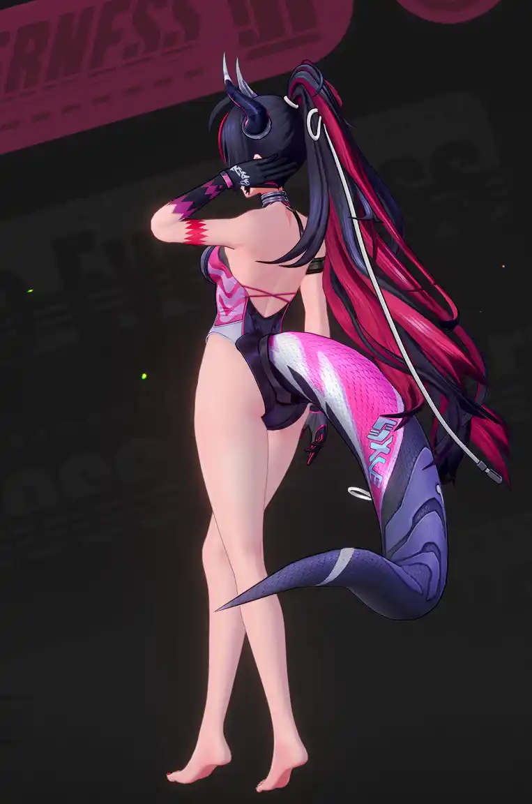 NTE（ネバエバ） Shiku Swimsuit Leotard mod