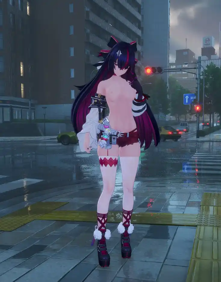 NTE（ネバエバ） NSFW Shinku, Removed tails and horn mod