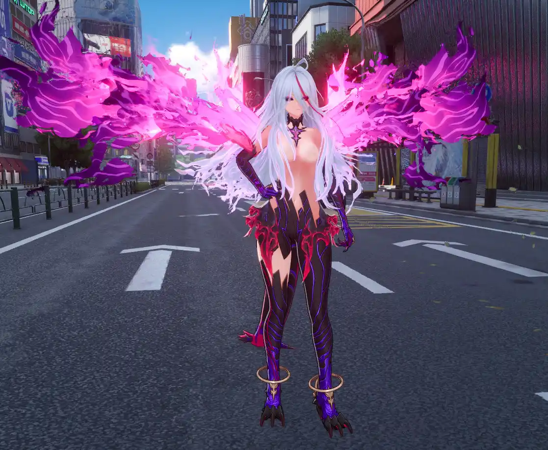 NTE（ネバエバ） NSFW Shinku, Removed tails and horn mod