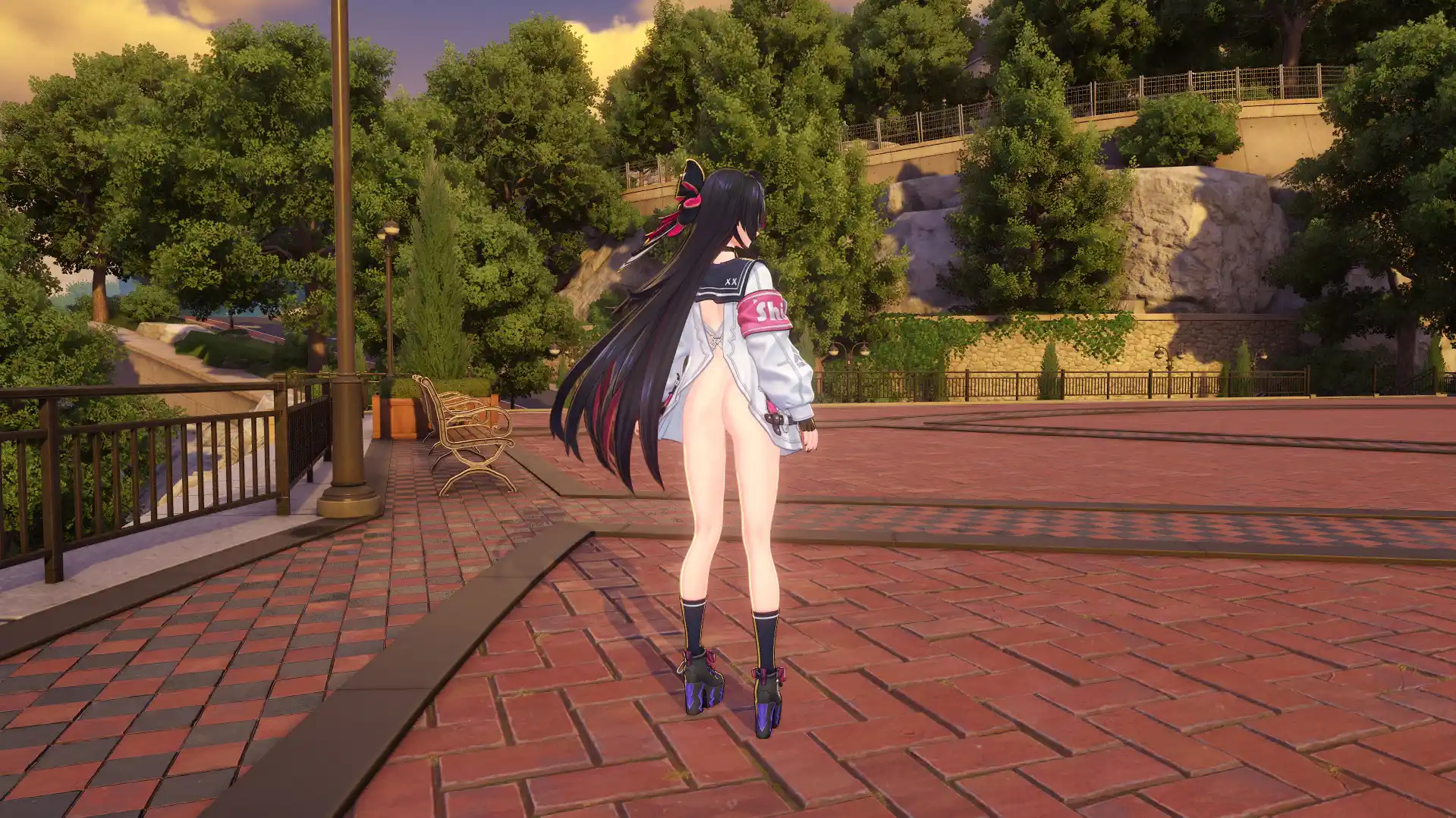 NTE（ネバエバ） NSFW Shinku(Student of Terrasea) Half Nude mod