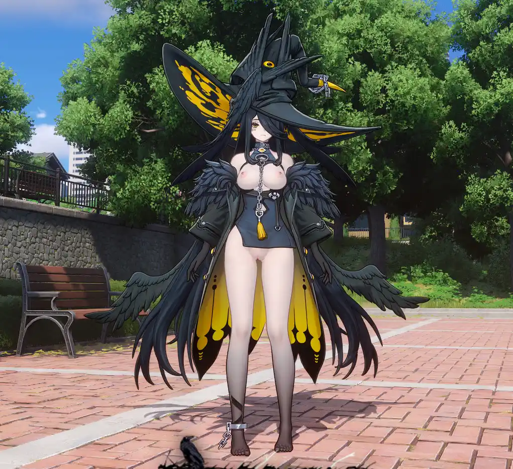 NTE（ネバエバ） Blackbird NSFW Topless/Bottomless toggle mod