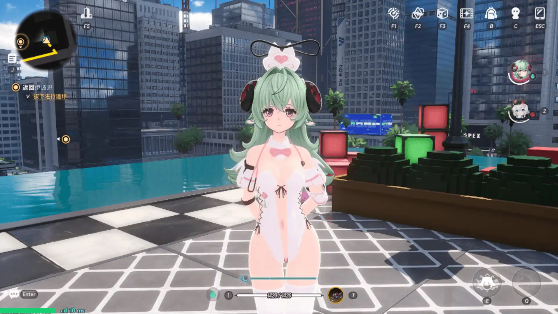 Neverness to Everness イロヒ Iroi - Pure White Angel!! mod 1