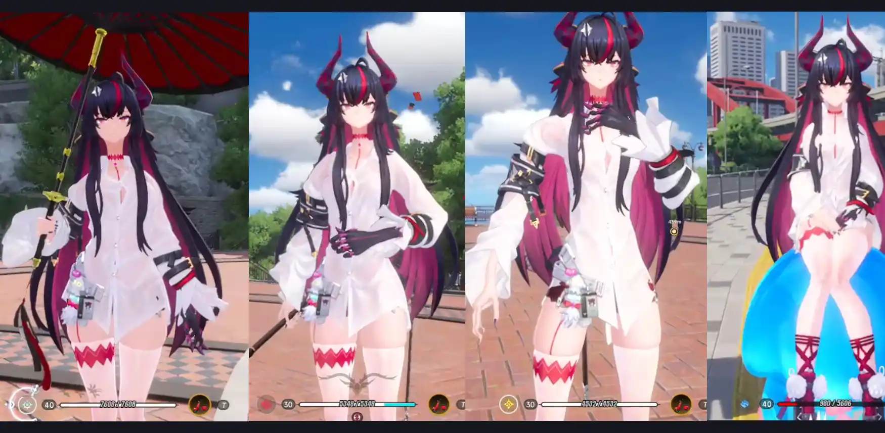 Neverness to Everness 九原 Jiu Yuan - True Red mod