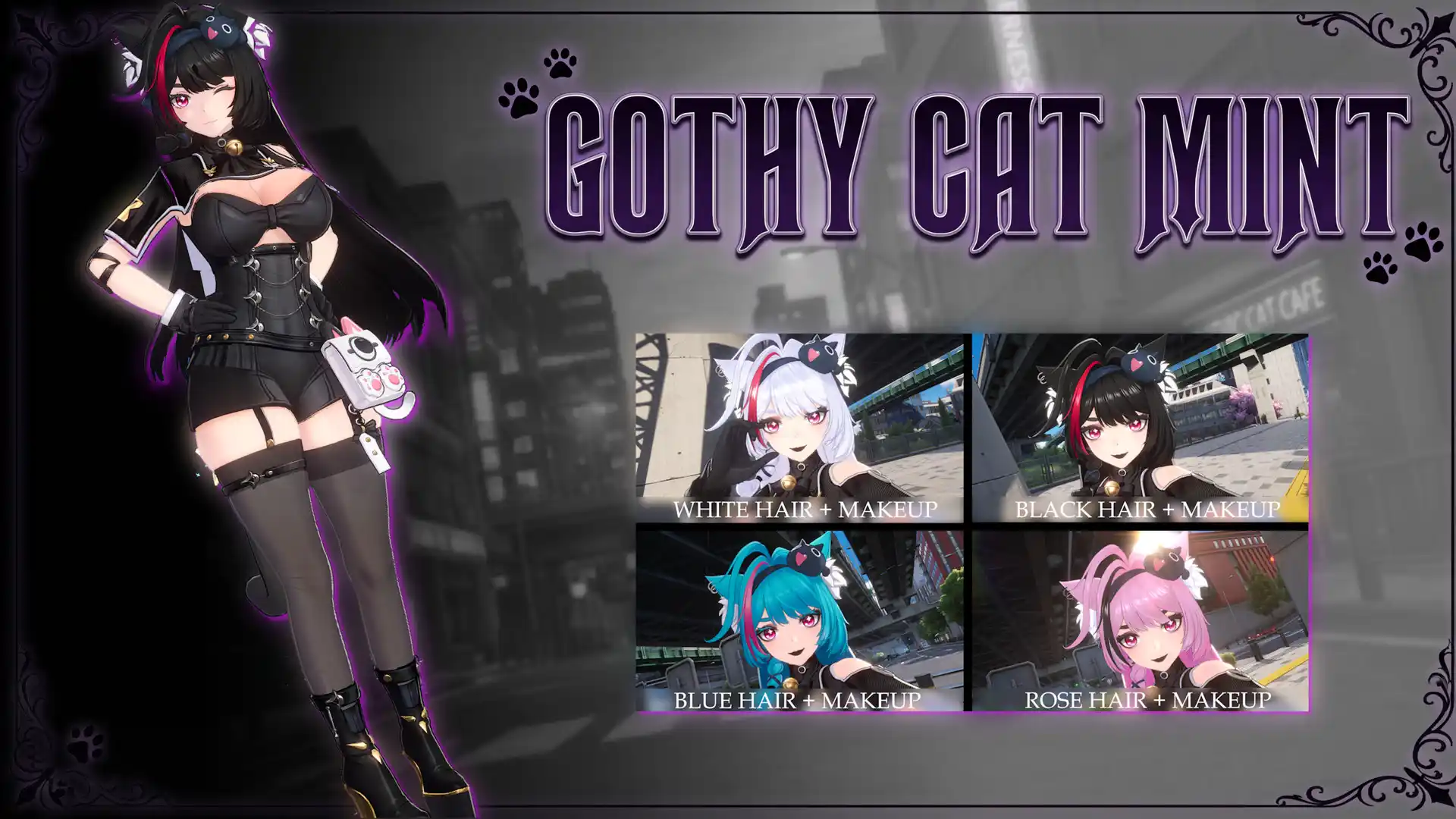 Neverness to Everness ミント Gothy Cat Mint mod