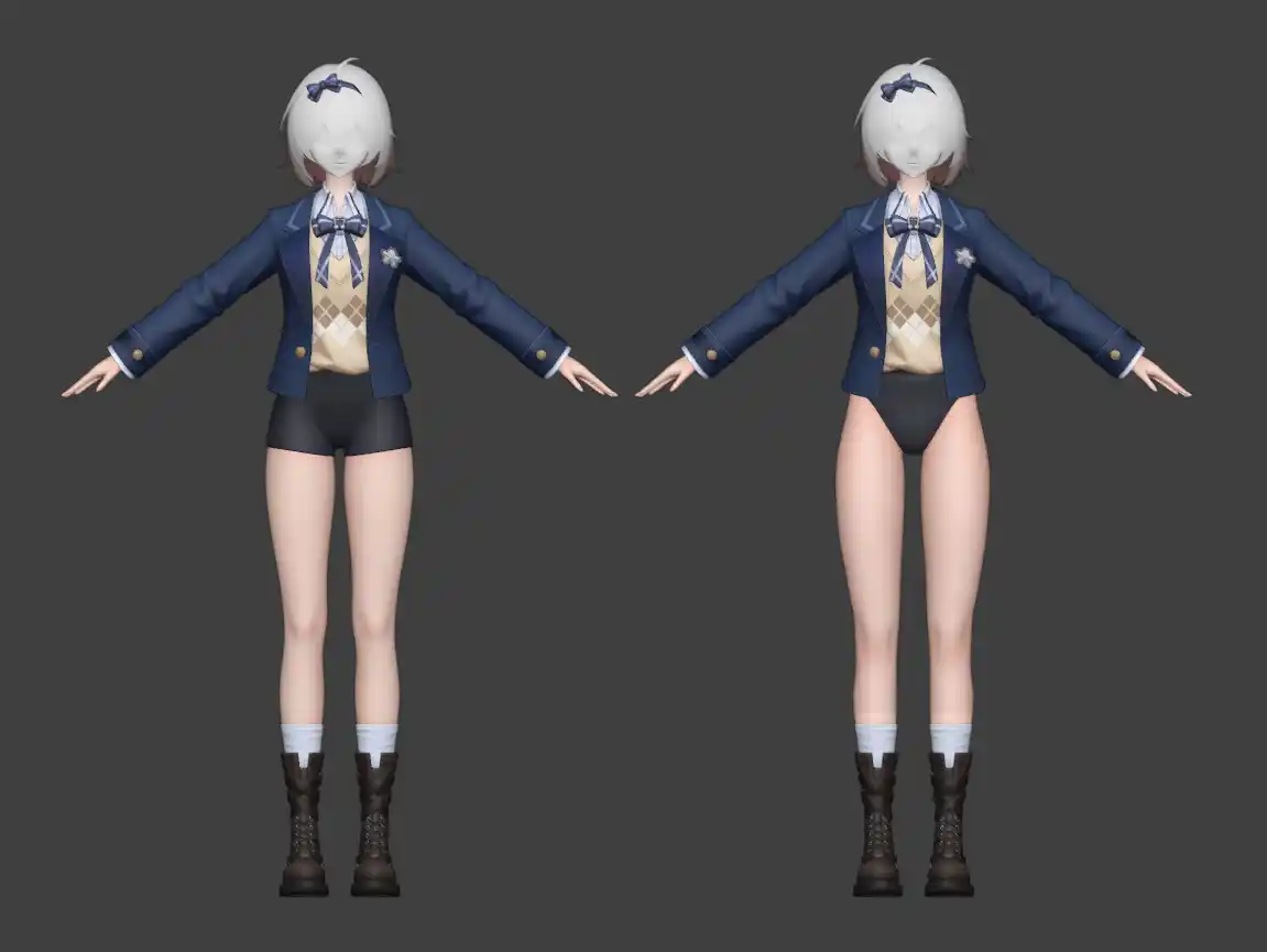 Neverness to Everness 異能者・零 Zero Panty Mod mod