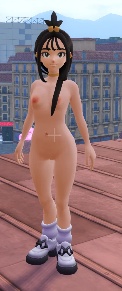 ポケモンレジェンズZA デウロ ヌードmod（通常・妊娠・乳輪差分）