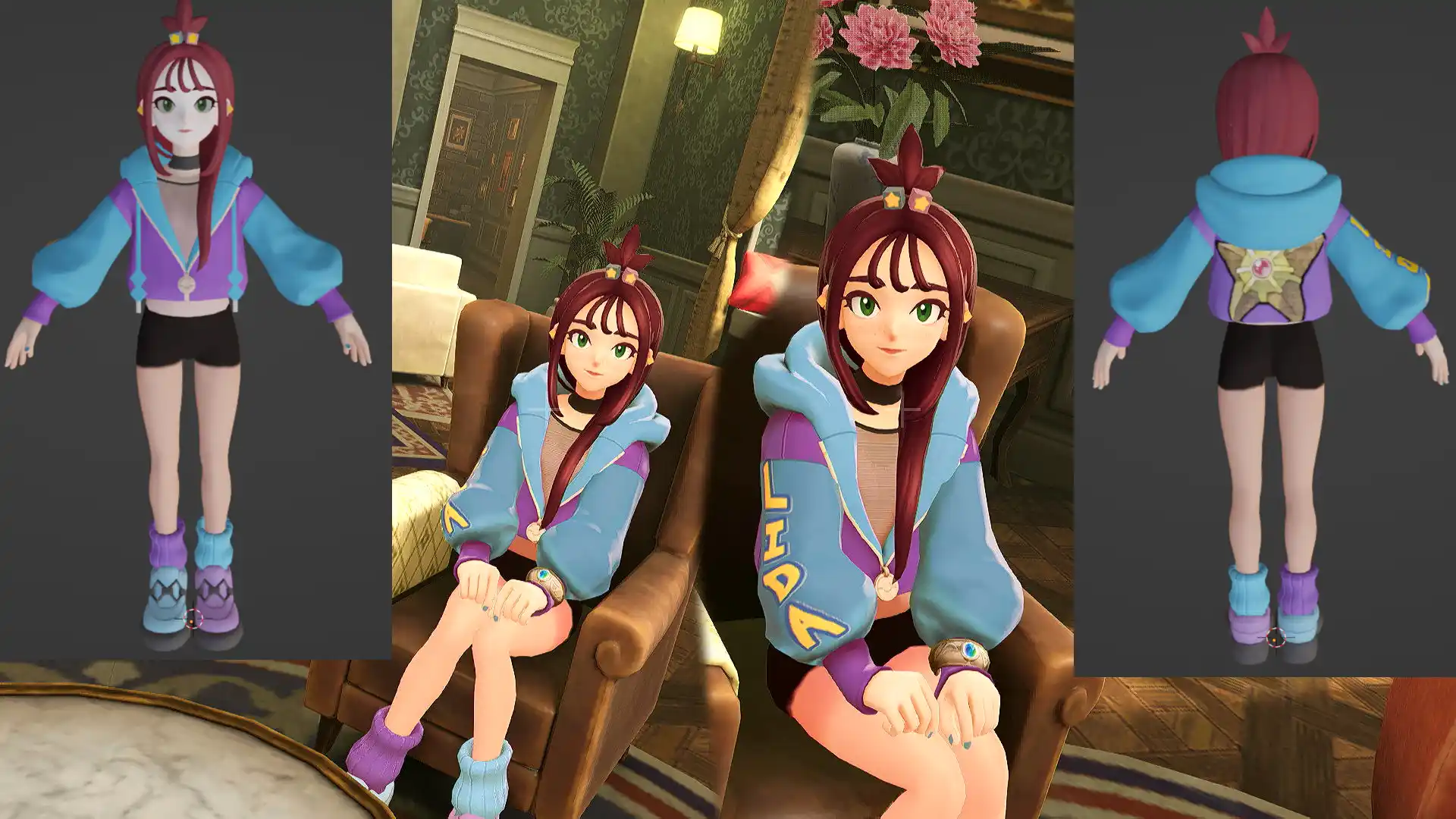 ポケモンレジェンズZA デウロ オープンジャケットmod