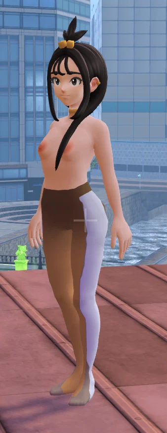 ポケモンレジェンズZA デウロ 部分ヌード＋タイツmod