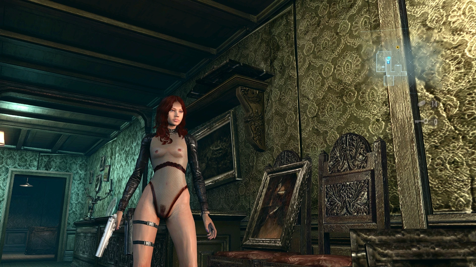 バイオハザード リベレーションズ ジェシカヌードmod mod
