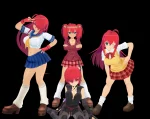 閃乱カグラ ESTIVAL VERSUS C5 Crimson Hair mod