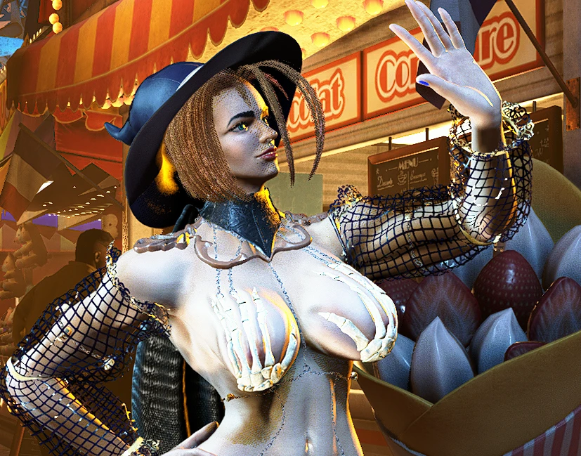 SF6 マノン Manon Queen of Holloween mod