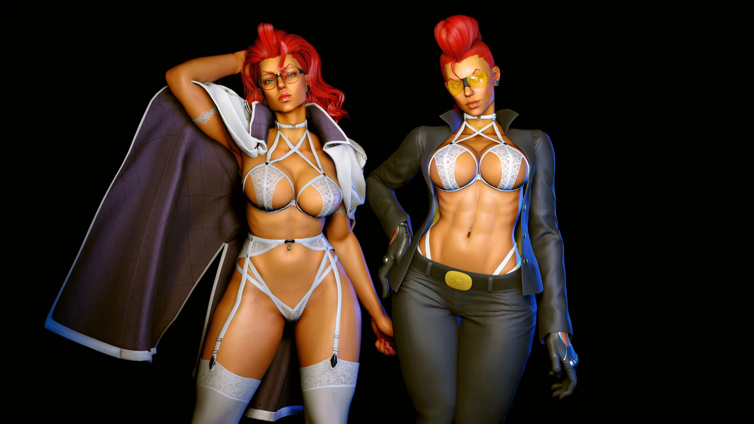 SF6 C.ヴァイパー C. Viper Lace Lingerie C1 C2 mod