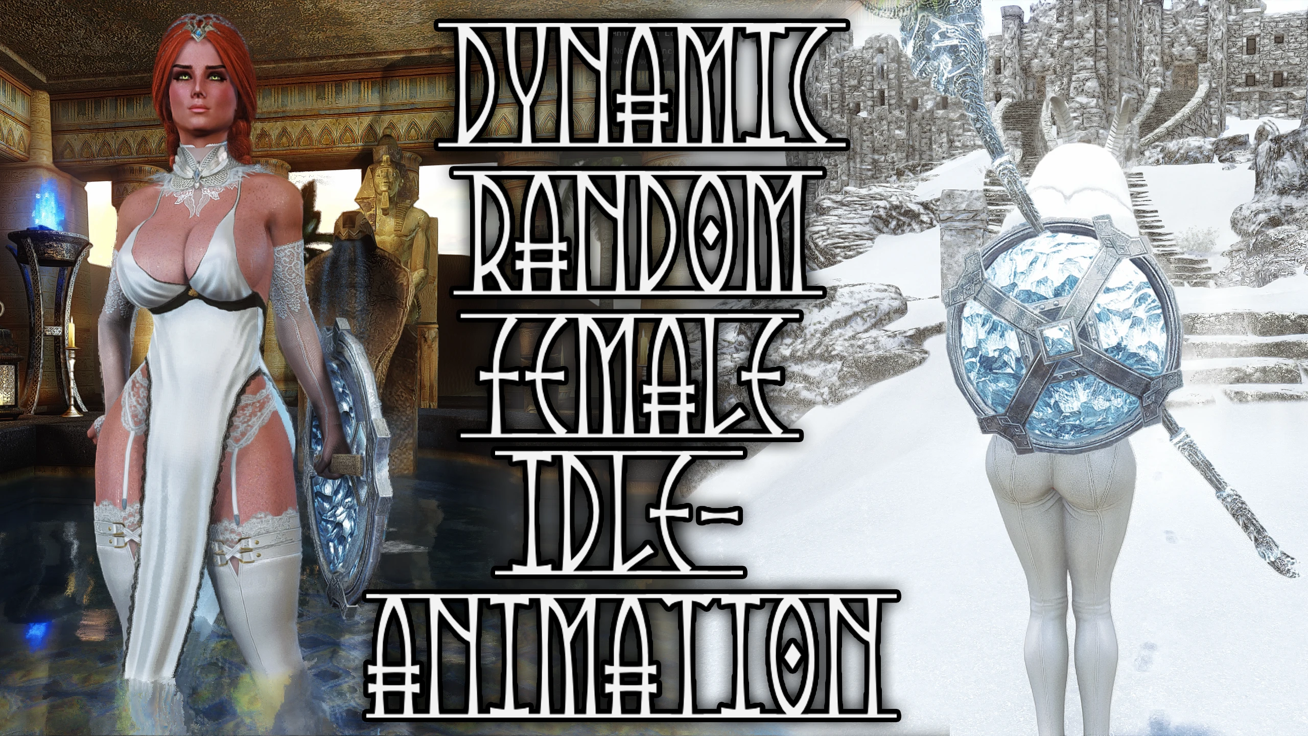 Dynamic Random Female Idle Animations (OAR base for idles )