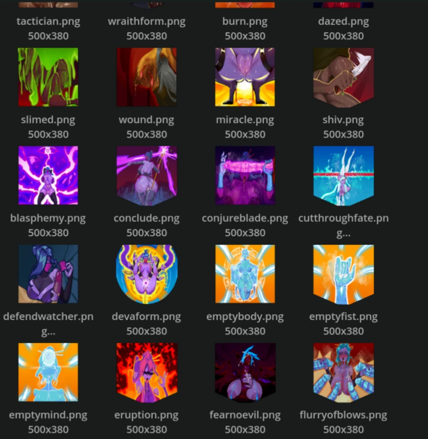 Slay the Spire 2 MintSkinLewdTheSpire_CardART mod