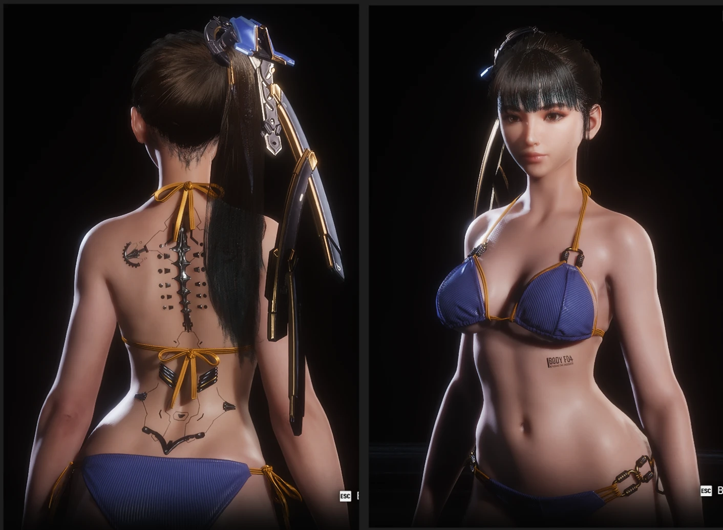ステラーブレイド More Revealing Blue Monsoon MOD