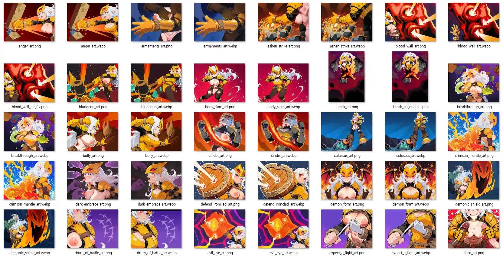 Slay the Spire 2 3ab Ironclad NSFWカード+ヌードスキン mod
