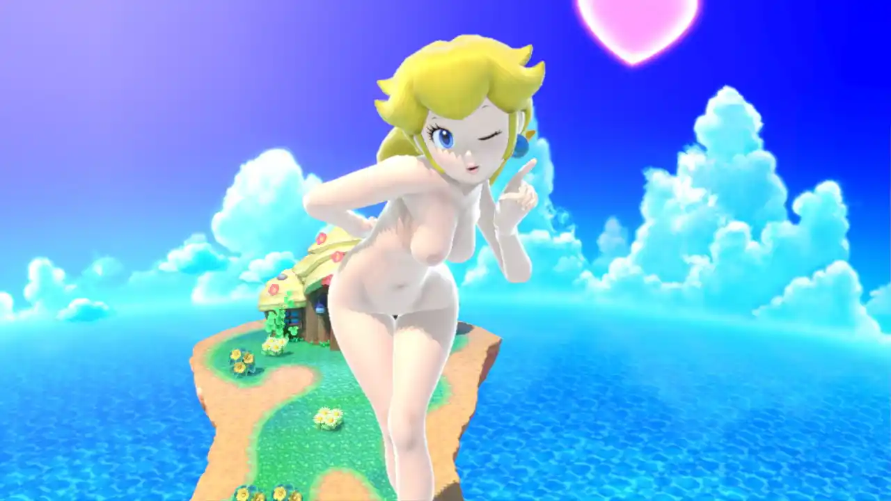 大乱闘スマッシュブラザーズSPECIAL Peach Nude Mod mod