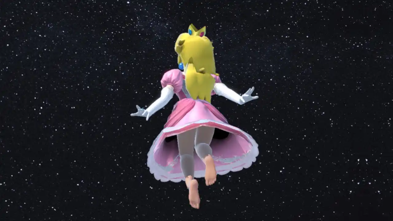 大乱闘スマッシュブラザーズSPECIAL Peach Barefoot Mod mod
