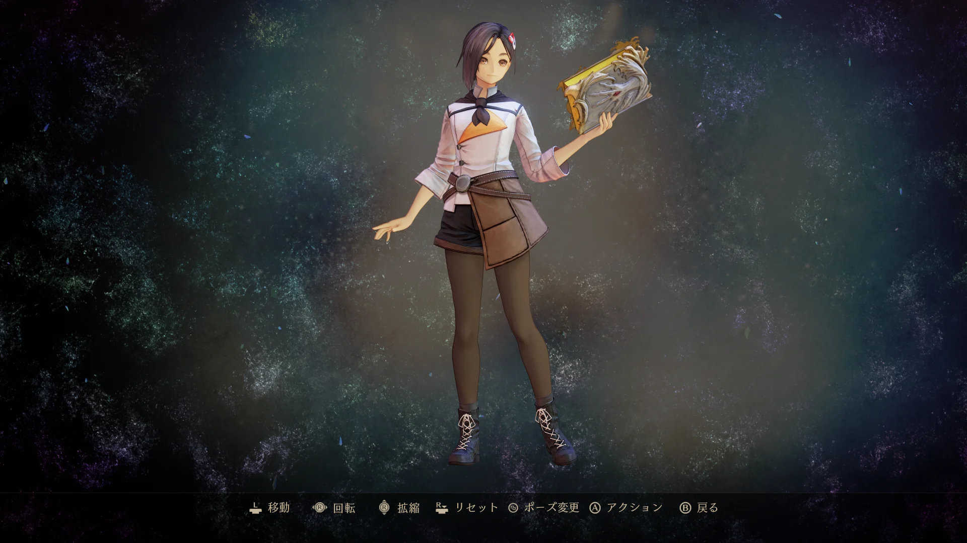 テイルズオブアライズ Rinwell_Chirarism Clerk Uniform (stocking & black shoes).zip mod