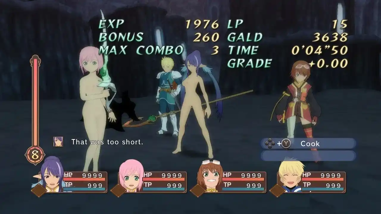 テイルズオブヴェスペリア TOVnude switch beta3（Switch移植版） mod