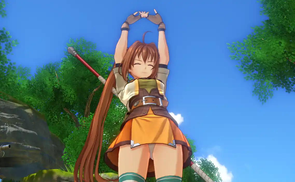空の軌跡 the 2nd エステルのショートパンツを下着へ変更 mod