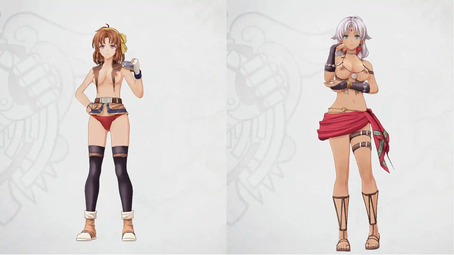 空の軌跡 the 2nd エステル・アネラス・シェラザード・クローゼ Nude variants mod