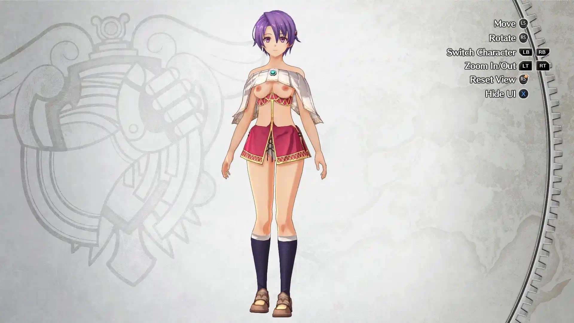 空の軌跡 the 2nd エステル・アネラス・シェラザード・クローゼ Nude variants mod