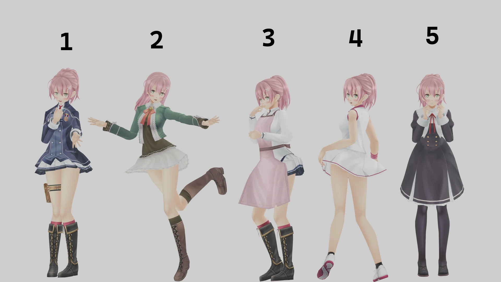 創の軌跡（Trails into Reverie） blenderXPSpose(gltf).zip mod