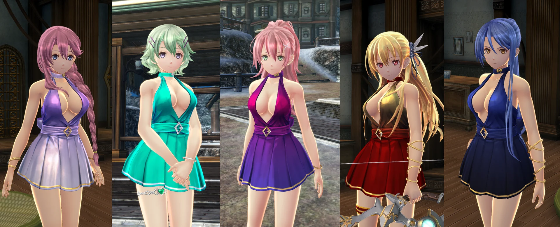 創の軌跡（Trails into Reverie） Elegant_Dresses_Reverie.7z / Rainbow_Eyes_Reverie.7z mod